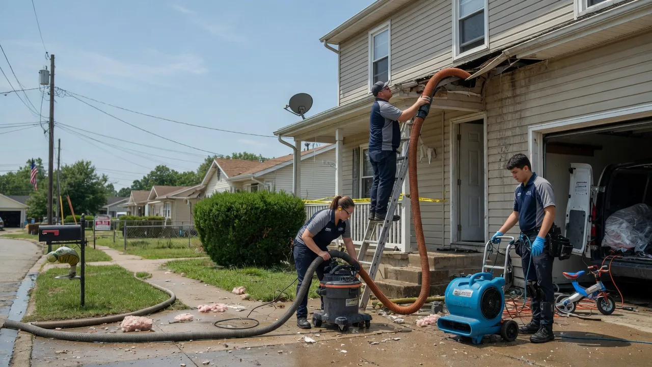 Water Damage Restoration in Brashear, TX near me